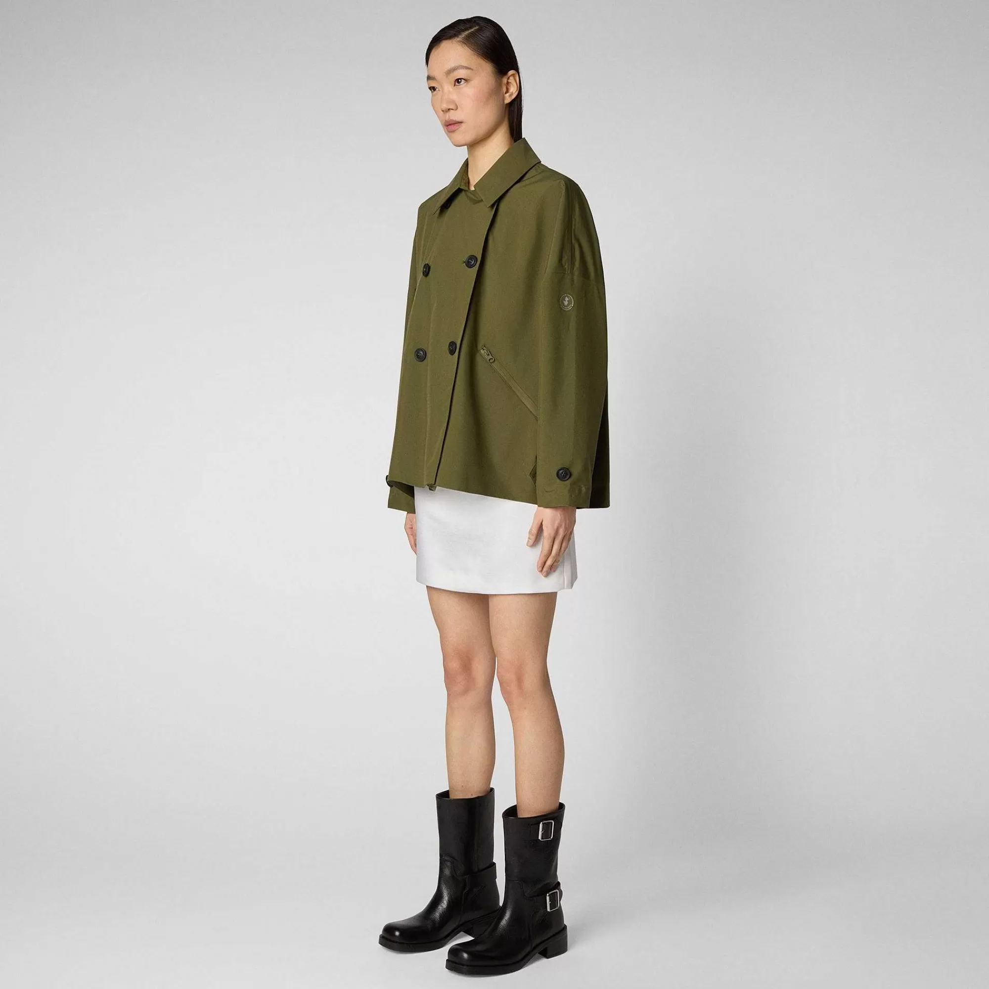 Giacche^Save The Duck Giacca Donna Ina Verde Oliva