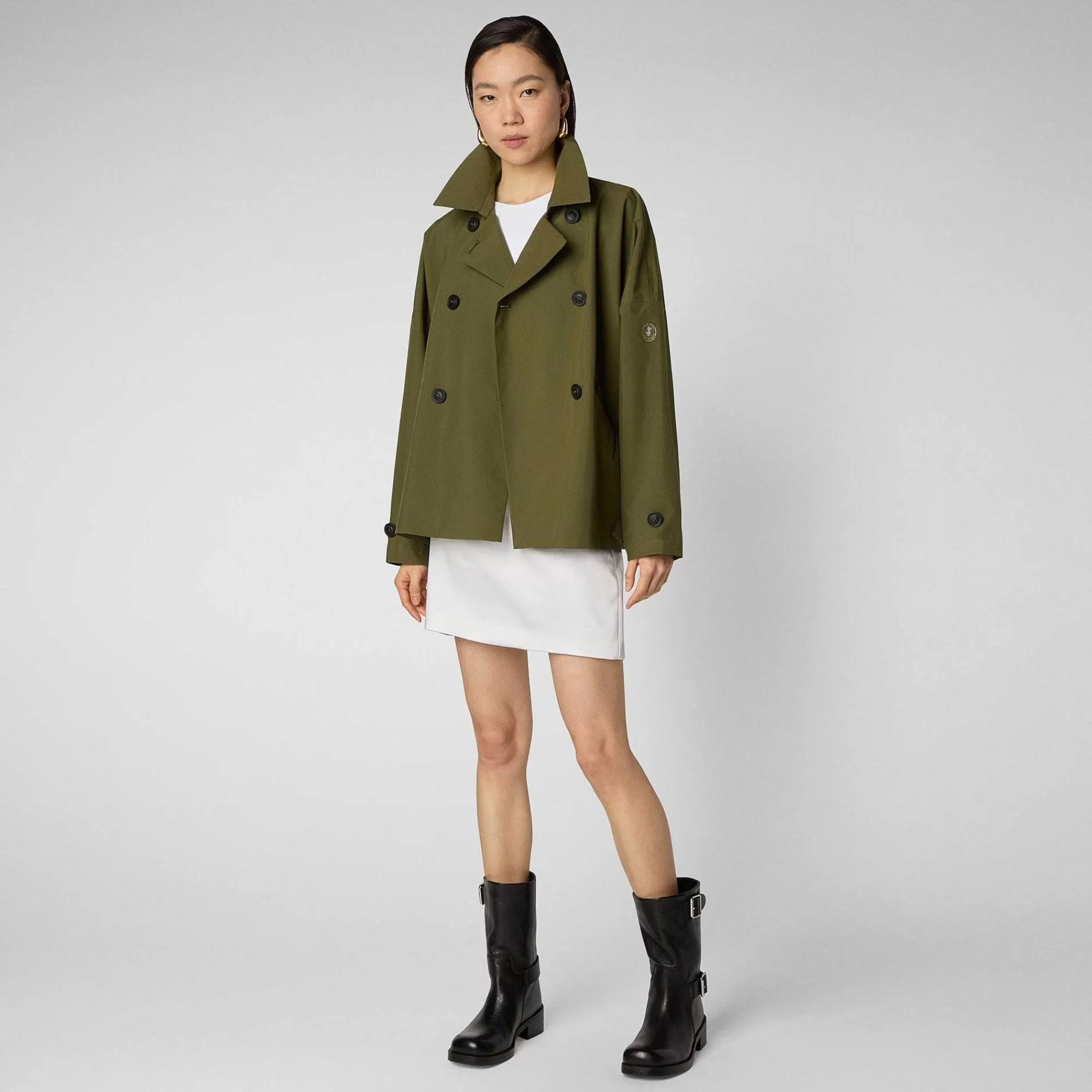 Giacche^Save The Duck Giacca Donna Ina Verde Oliva