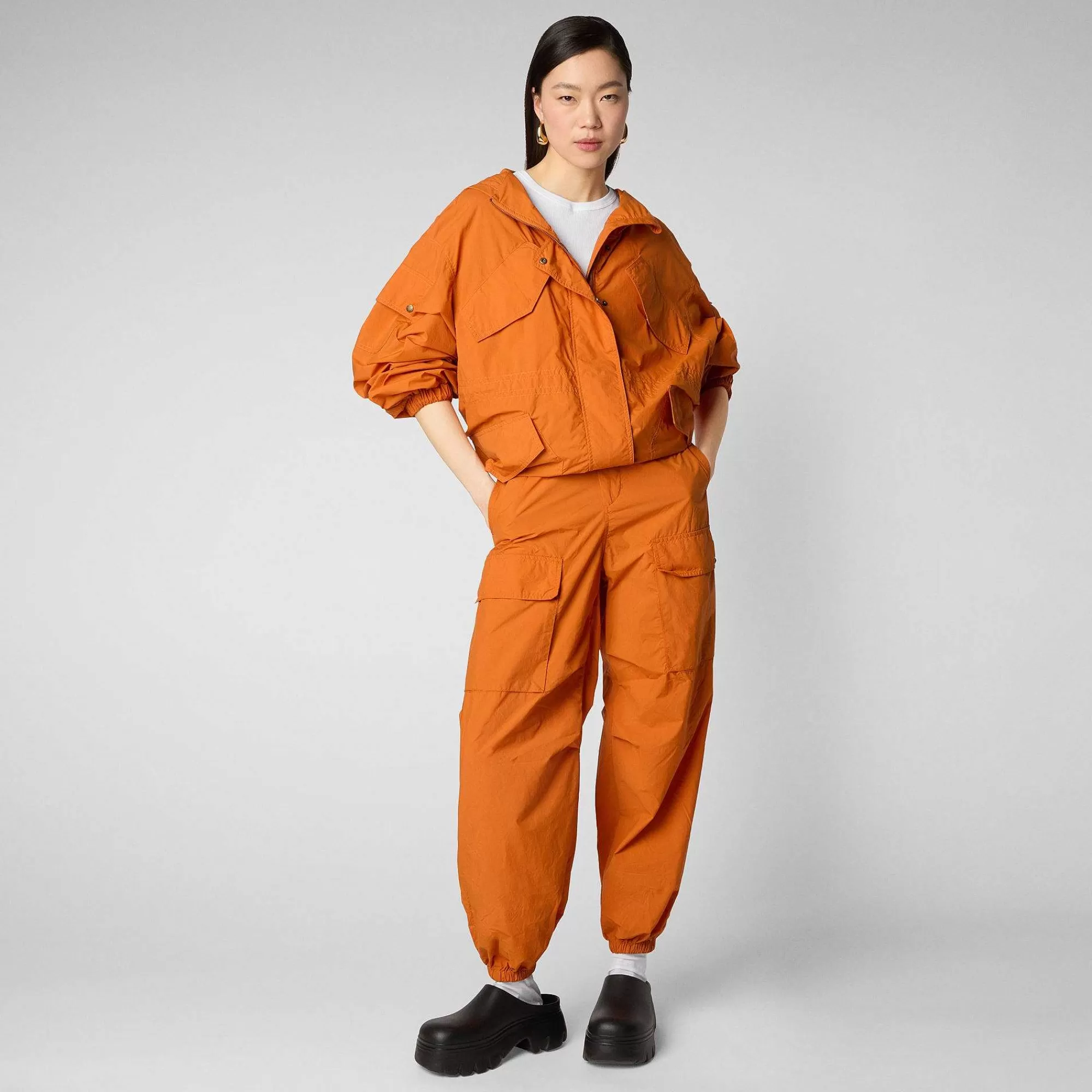 Giacche^Save The Duck Giacca Donna Juna Arancione Ambra
