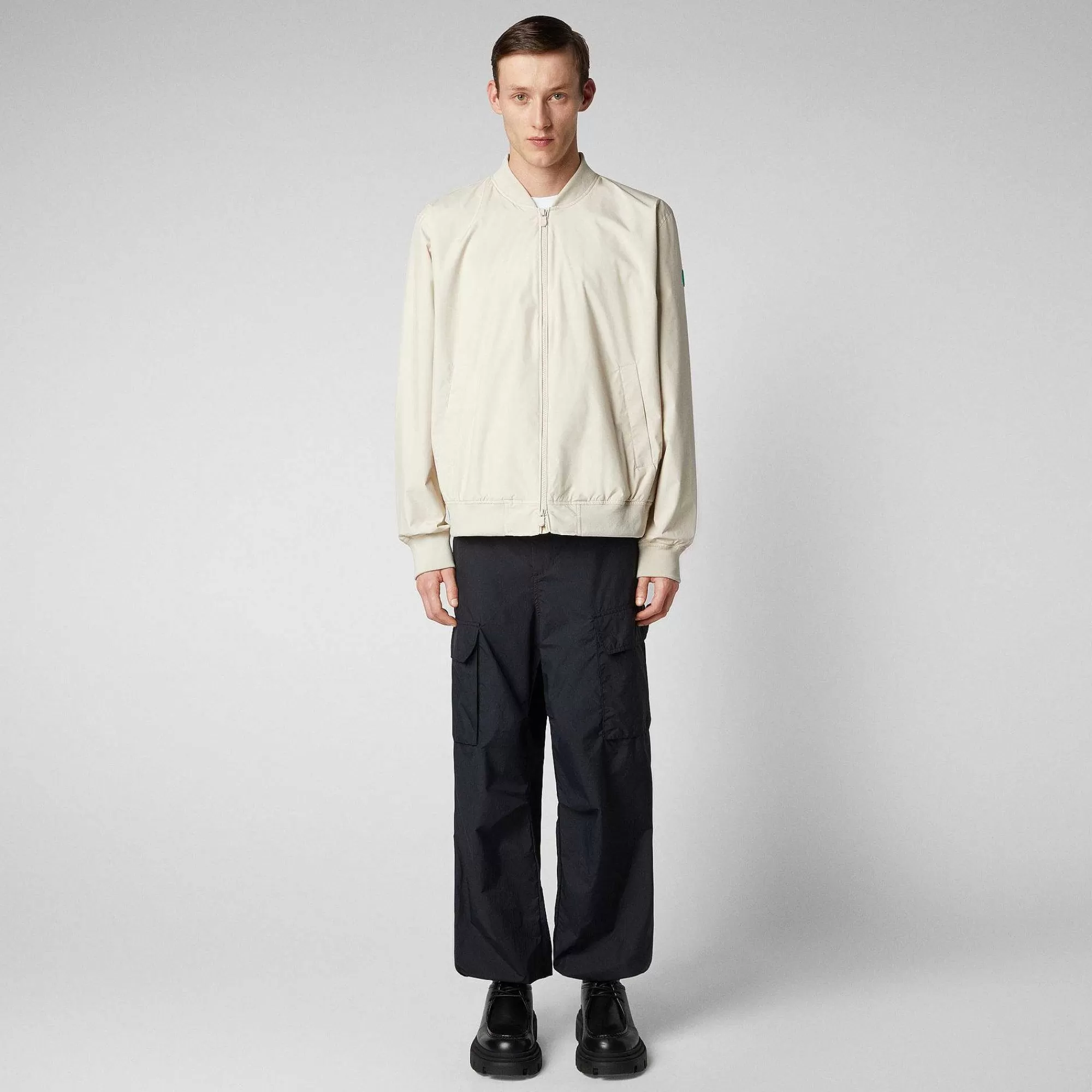 Giacche^Save The Duck Giacca Unisex Olen Beige Crema