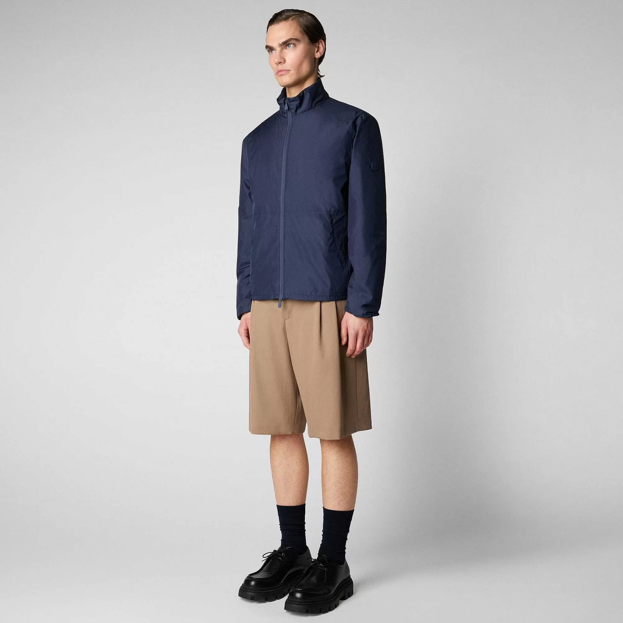 Giacche^Save The Duck Giacca Uomo Yonas Blu Navy