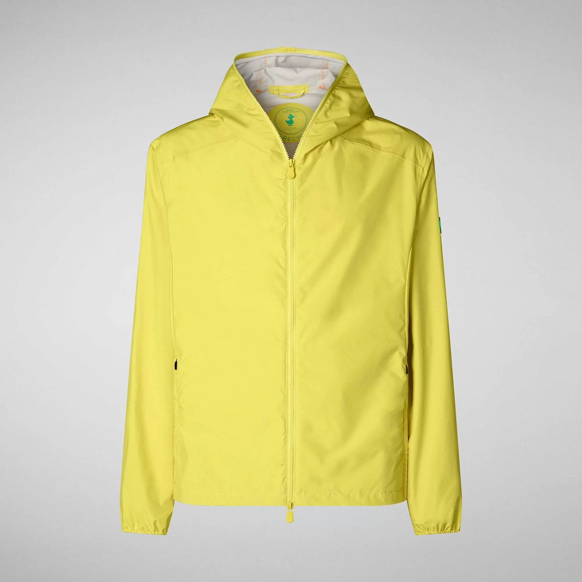 Giacche^Save The Duck Giacca Uomo Zayn Giallo Sole