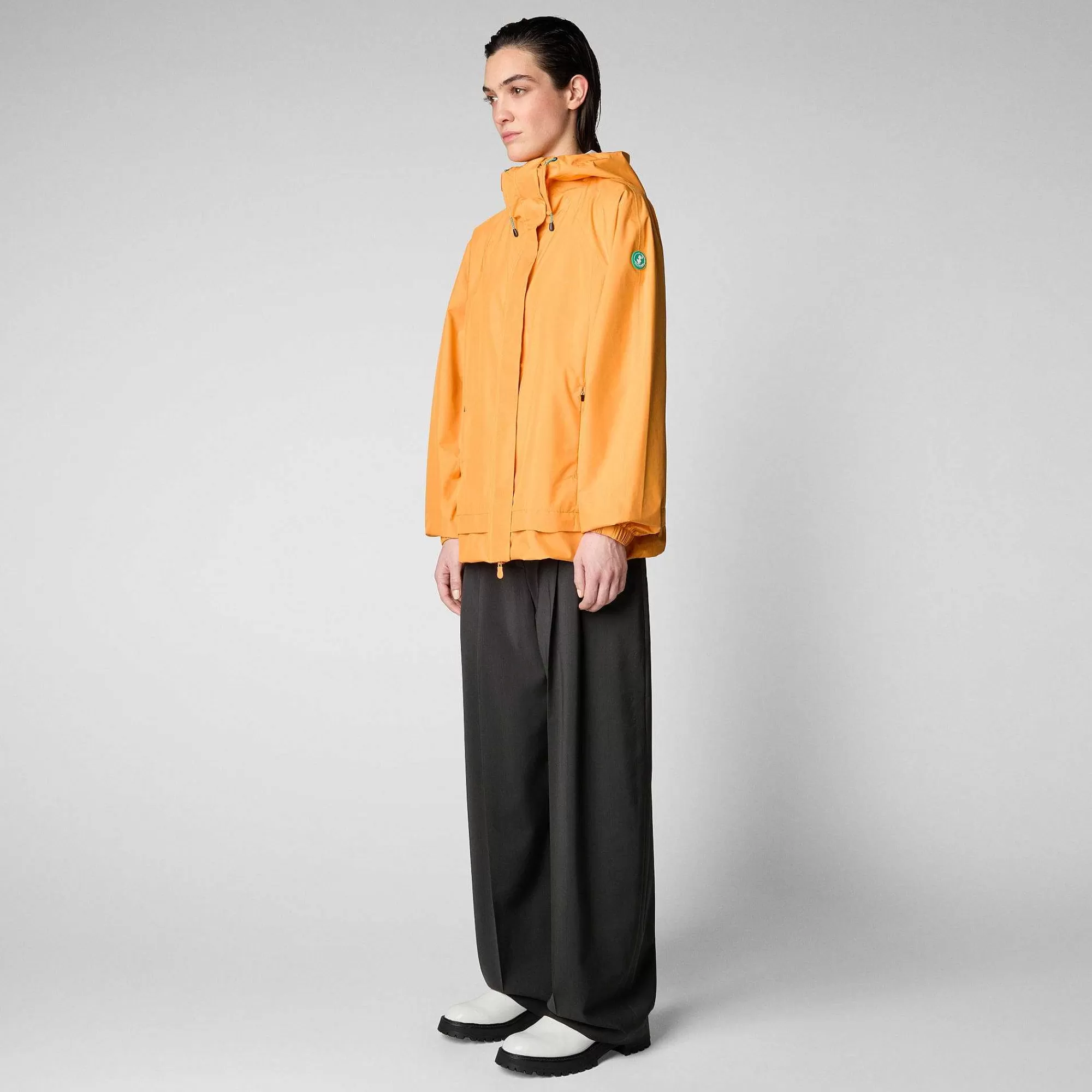 Impermeabili^Save The Duck Impermeabile Donna Suki Arancione Acceso