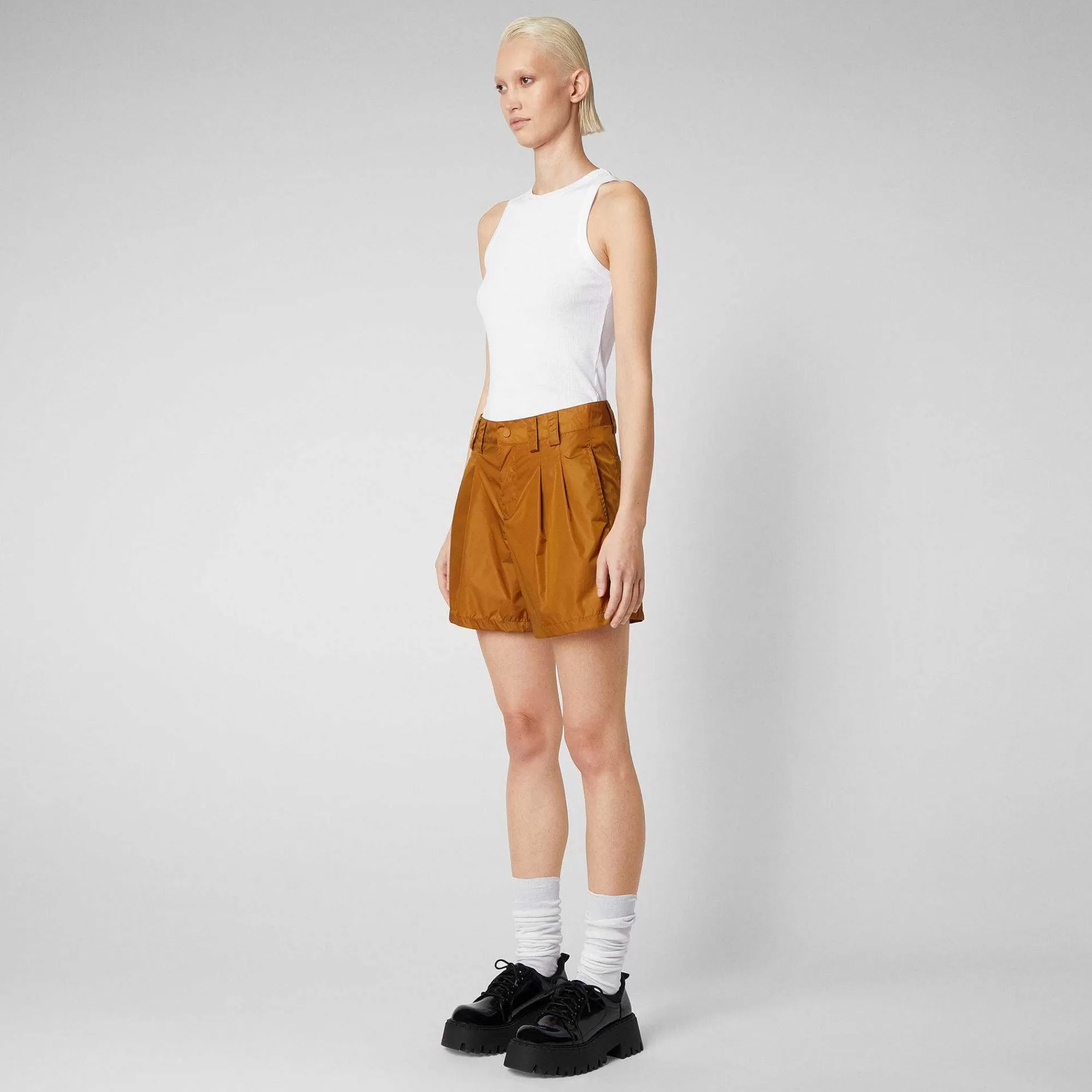 Pantaloni & Gonne^Save The Duck Pantaloni Donna Noy Marrone Sandalo