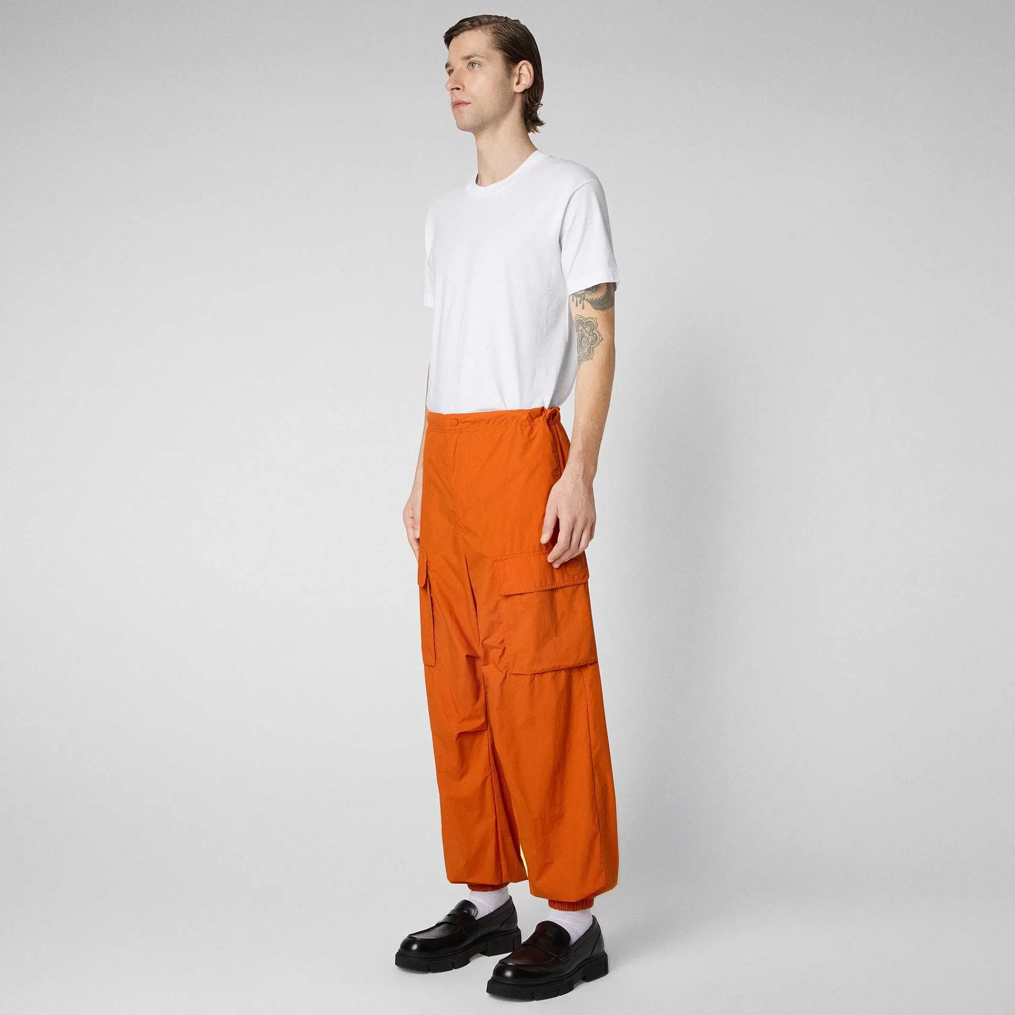 Pantaloni & Gonne^Save The Duck Pantaloni Unisex Tru Arancione Ambra
