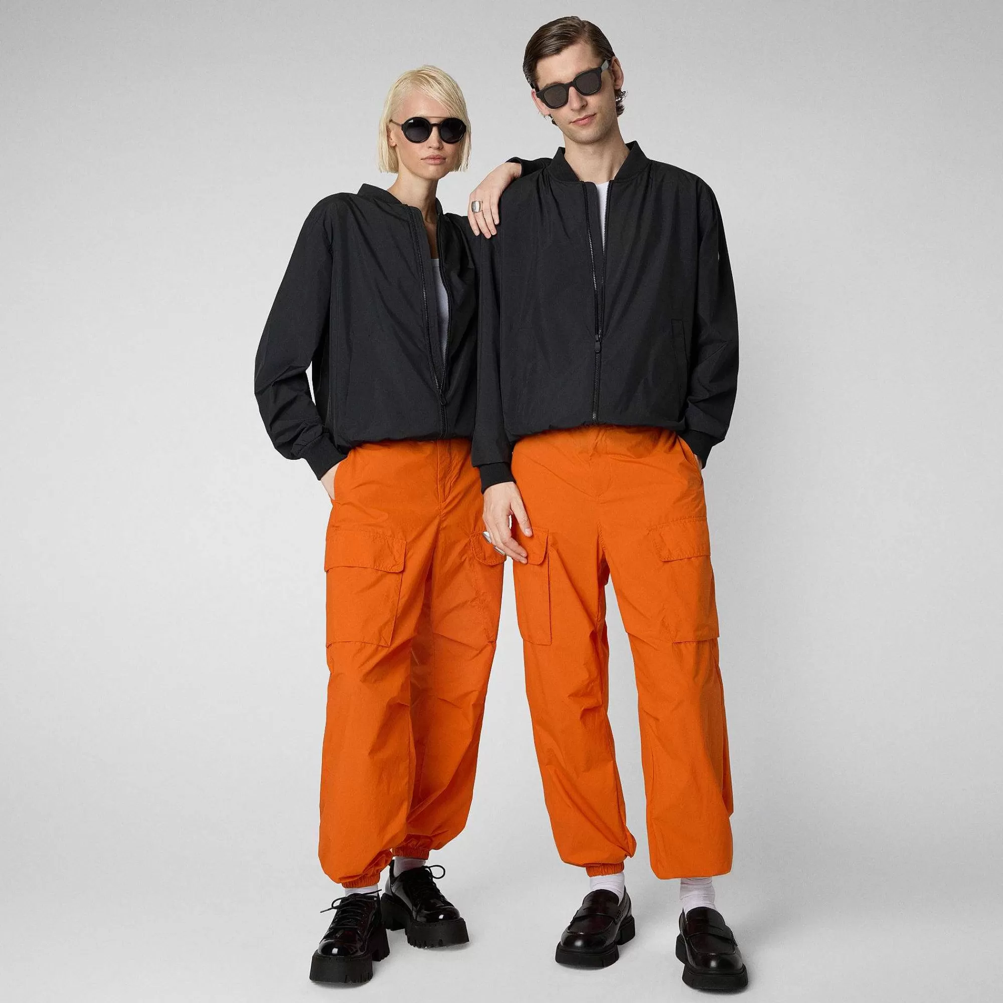 Pantaloni & Gonne^Save The Duck Pantaloni Unisex Tru Arancione Ambra