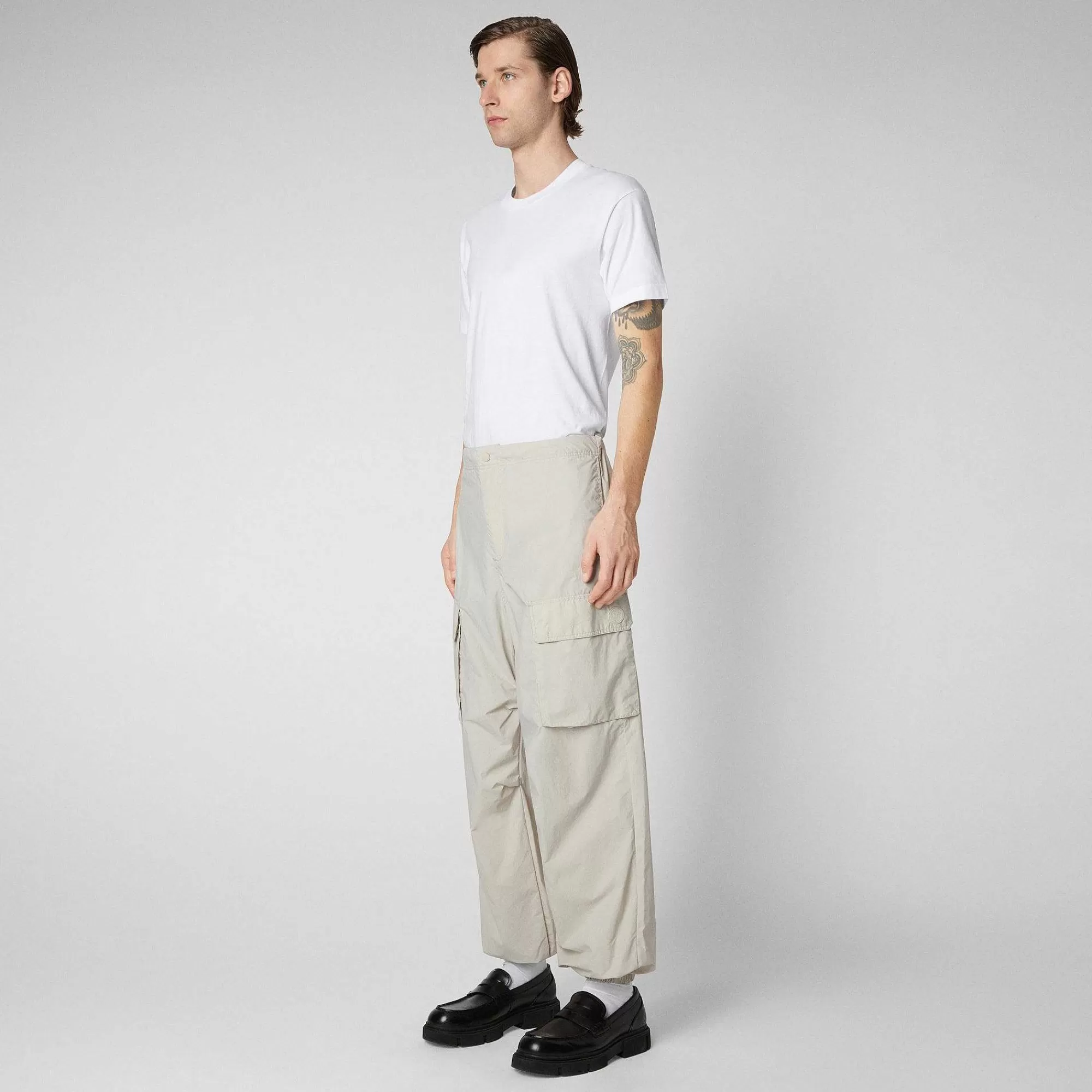 Pantaloni & Gonne^Save The Duck Pantaloni Unisex Tru Beige Chiaro