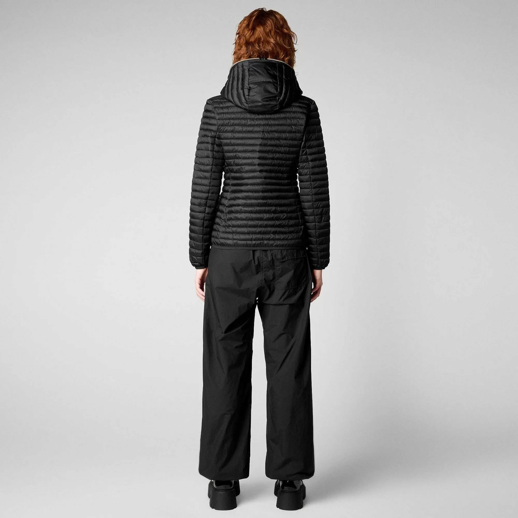Piumini Animal-Free^Save The Duck Piumino Animal Free Donna Alexa Nero