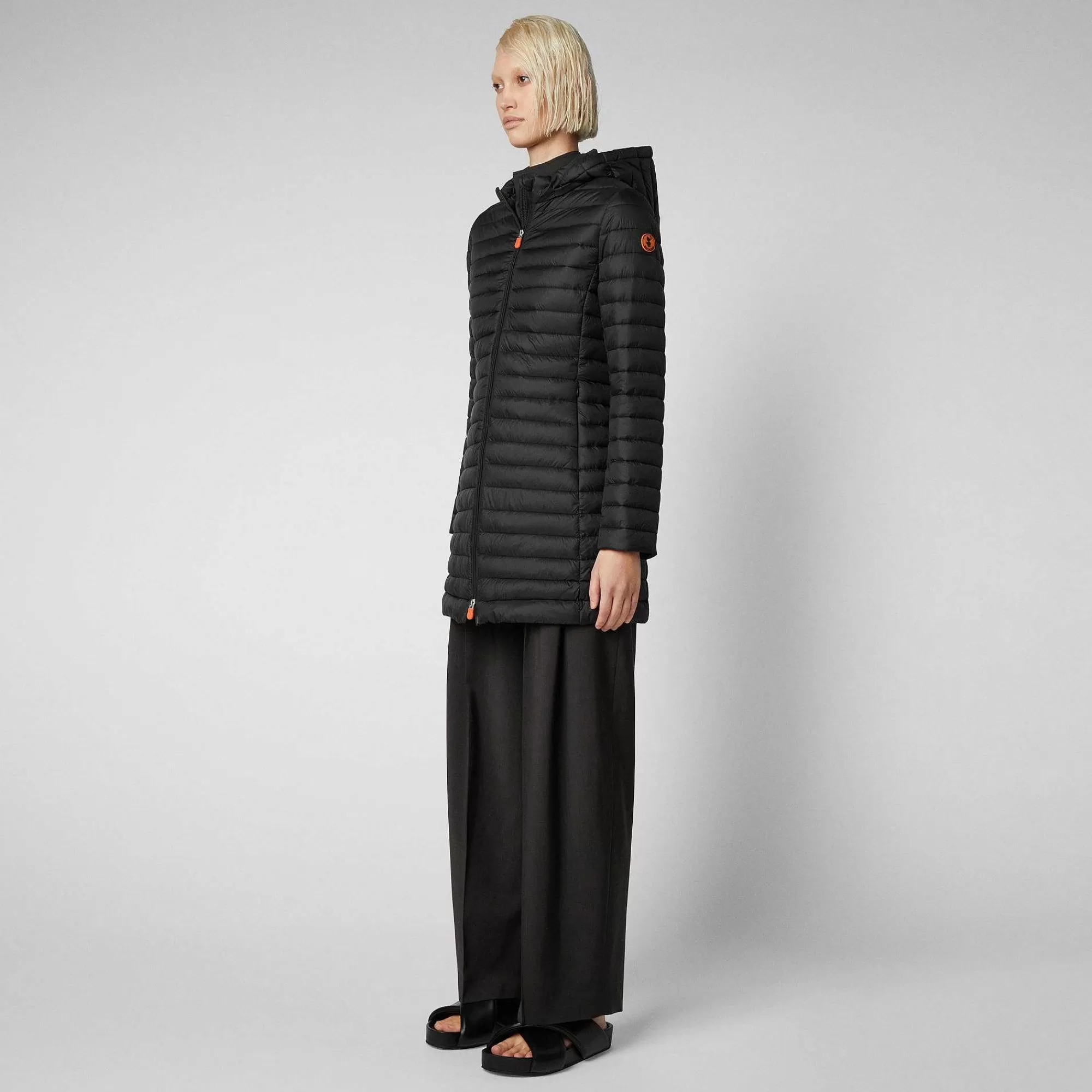 Piumini Animal-Free^Save The Duck Piumino Animal Free Donna Bryanna Nero