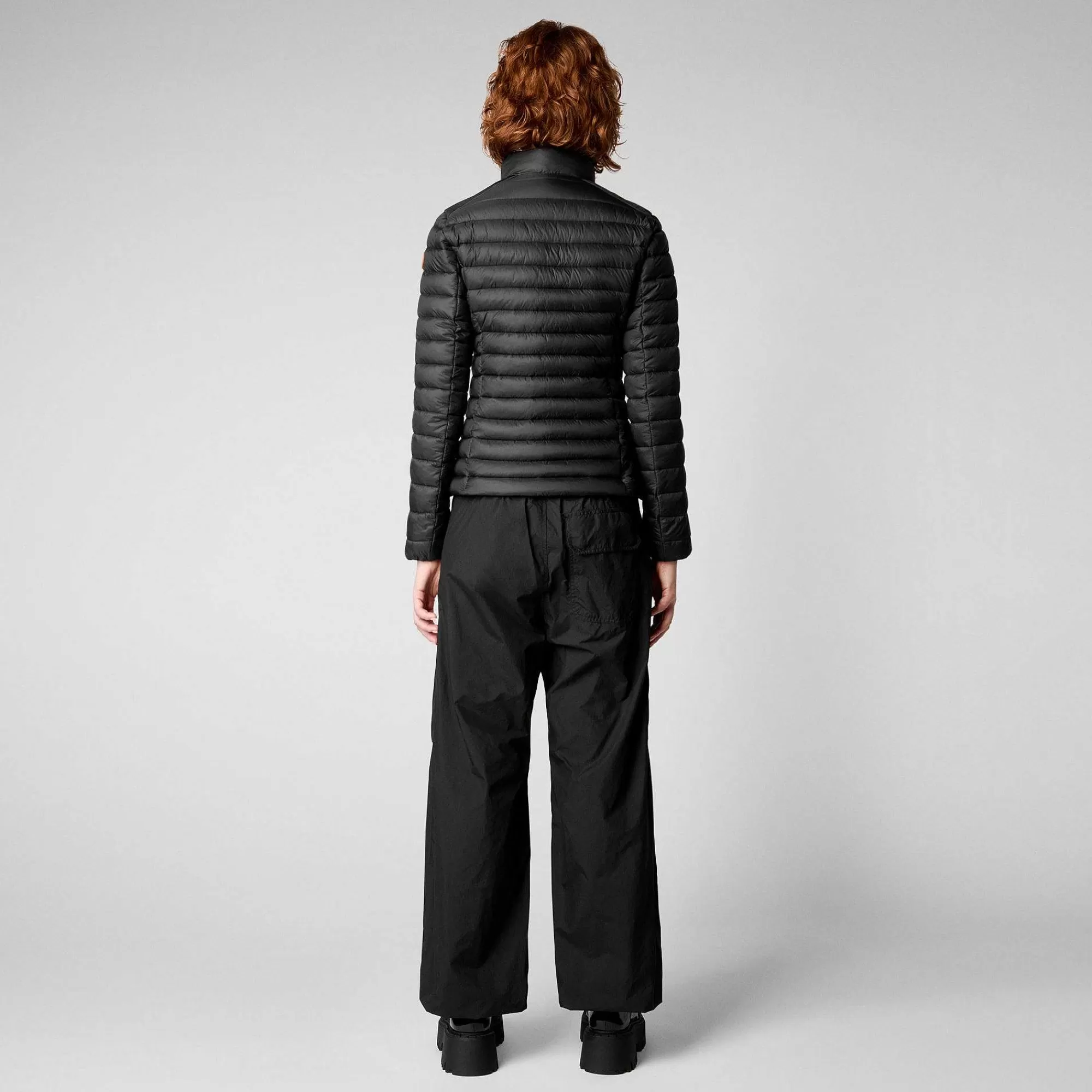 Piumini Animal-Free^Save The Duck Piumino Animal Free Donna Carly Nero