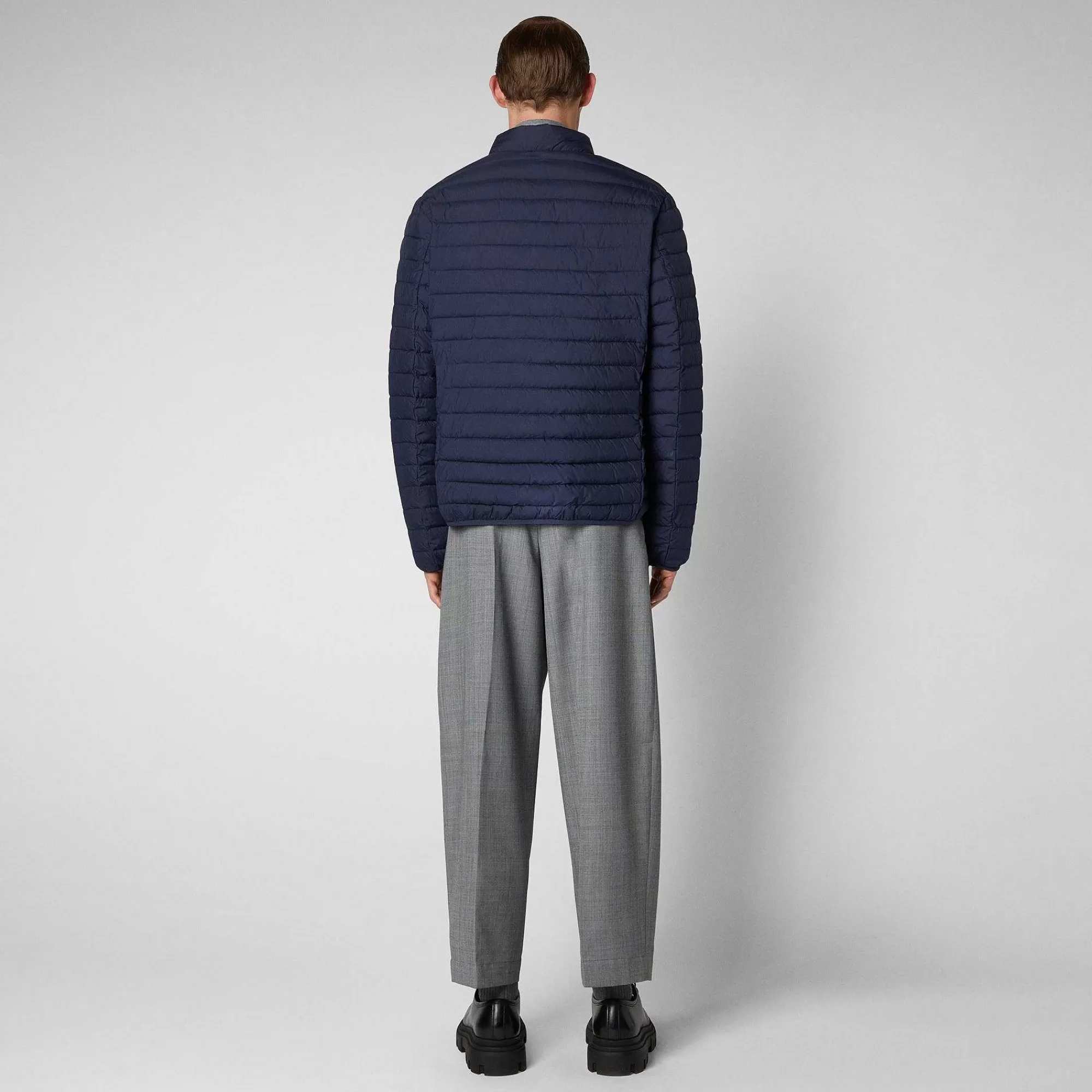 Piumini Animal-Free^Save The Duck Piumino Animal Free Uomo Cole Blu Navy
