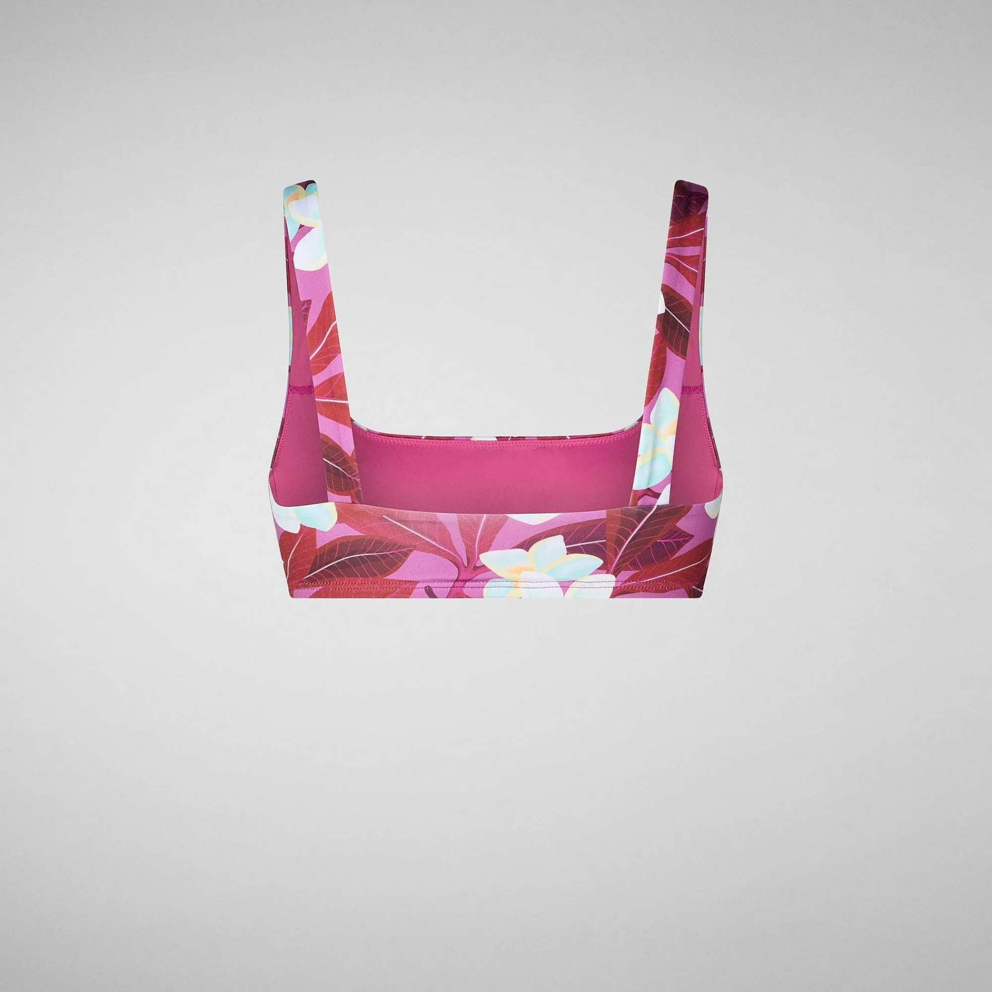 Costumi Da Bagno^Save The Duck Top Bikini Donna Uliana Fucsia Frangipani