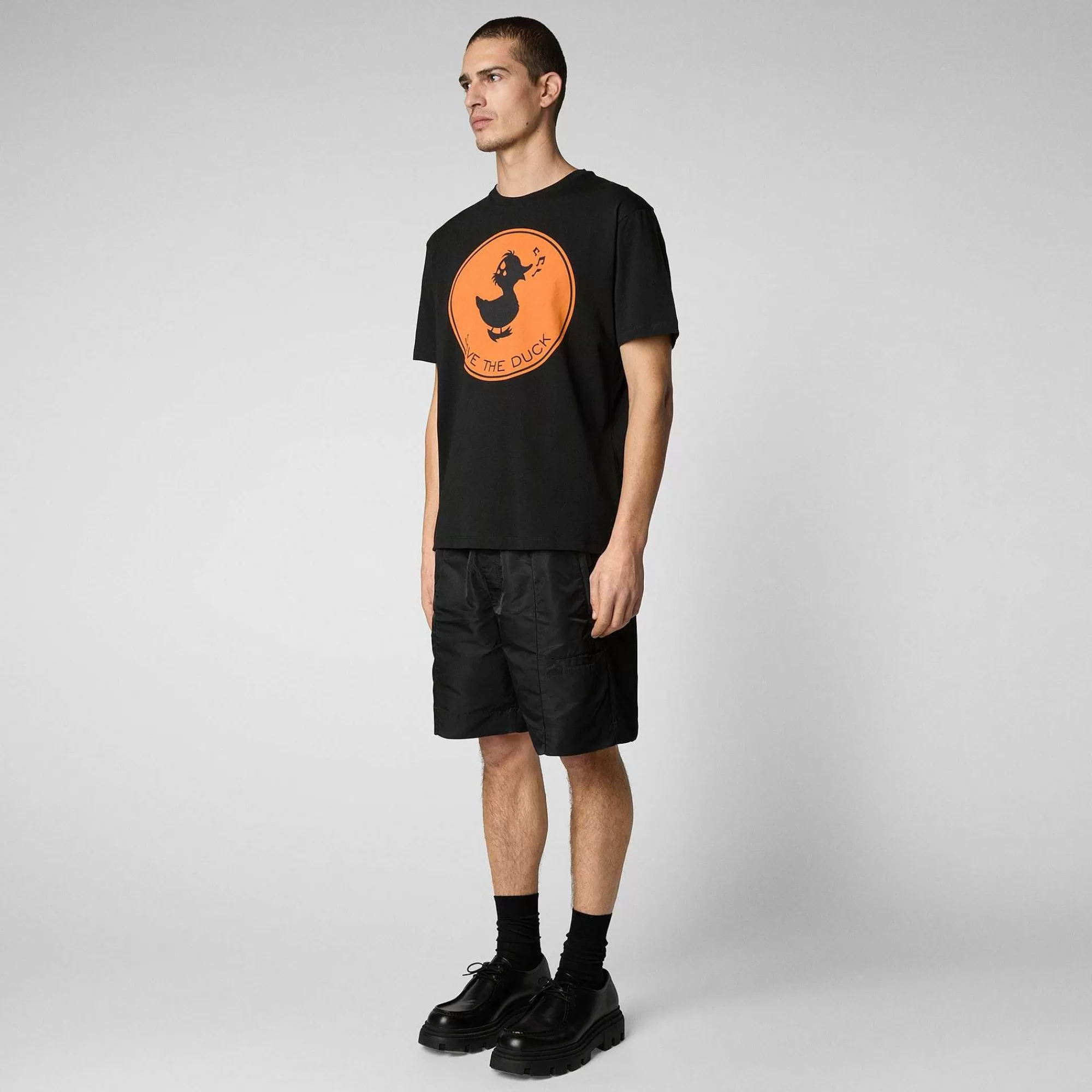Magliette & Felpe^Save The Duck T-Shirt Uomo Sabik Nero