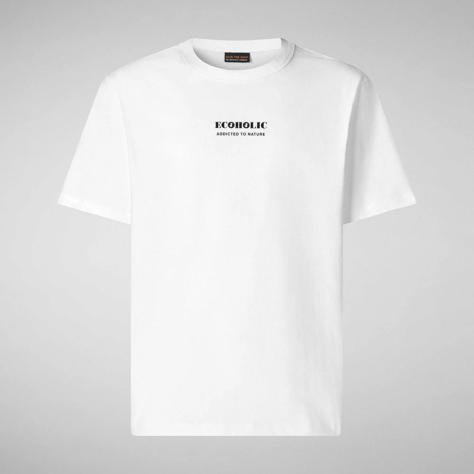 Magliette & Felpe^Save The Duck T-Shirt Uomo Udo Bianco